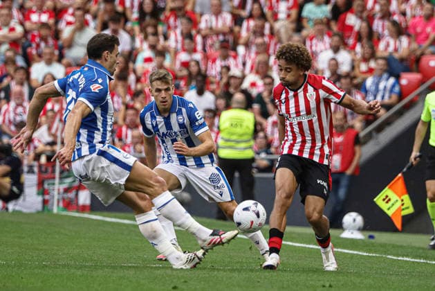 ESP: LaLiga EA Sports Athletic Bilbao v Deportivo Alaves Johaneko Louis-Jean of Athletic during LaLiga EA Sports between Athletic Bilbao v Deportivo Alaves played at San Mames Stadium in Bilbao, on September 19, 2026 in Spain Spain Futbol Copyright: xAgenciaxLOFx