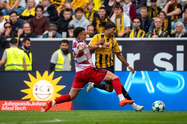 Nathan Bitumazala (Alemannia Aachen, 19) gegen Steven van der Sloot (Fortuna Duesseldorf, 02) TSV Alemannia Aachen vs. Fortuna Duesseldorf, Fussball, 3. Liga, 7. Spieltag, Saison 2026 2027, 19.09.2026 DFB REGULATIONS PROHIBIT ANY USE OF PHOTOGRAPHS AS IMAGE SEQUENCES AND OR QUASI-VIDEO TSV Alemannia Aachen vs. Fortuna Duesseldorf, Fussball, 3. Liga, 7. Spieltag, Saison 2026 2027, 19.09.2026 Aachen Copyright: xEibner-Pressefoto J.xDerondeaux EP_JDU