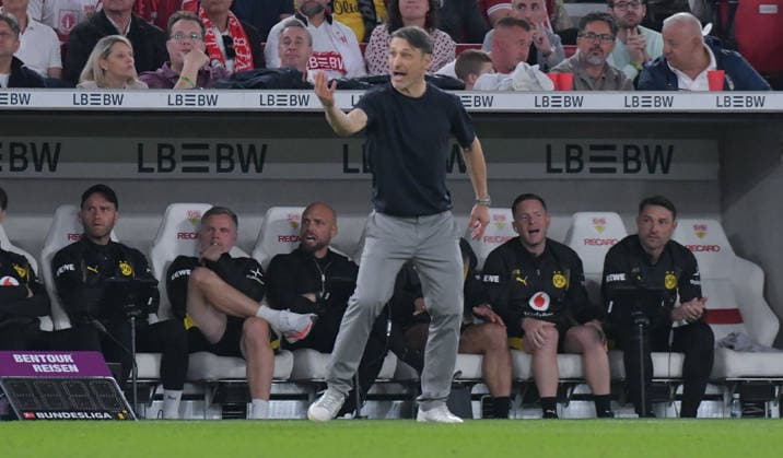 19.09.2026, xblx, Fussball 1.Bundesliga, VfB Stuttgart - Borussia Dortmund v.l. Trainer Niko Kovac (Borussia Dortmund) (DFL DFB REGULATIONS PROHIBIT ANY USE OF PHOTOGRAPHS as IMAGE SEQUENCES and or QUASI-VIDEO) Stuttgart