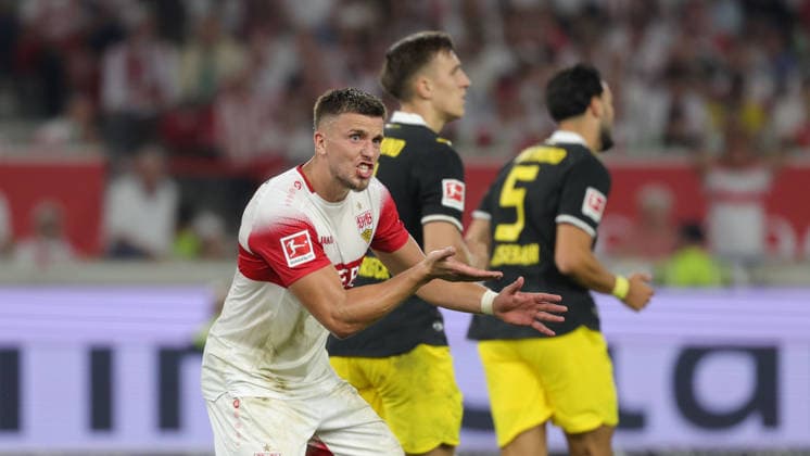 19.09.2026, Deutschland, Stuttgart, Fußball Bundesliga, VfB Stuttgart vs. Borussia Dortmund, Ermedin Demirovic (VfB)