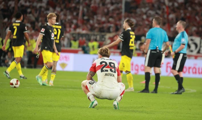 20.09.26 VfB Stuttgart - Borussia Dortmund Deutschland, Stuttgart, 20.09.2026, Fussball, Bundesliga, Saison 2026 2027, VfB Stuttgart - Borussia Dortmund: .Nr.29 Finn Jeltsch VFB