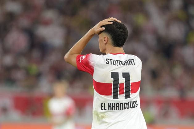 19.09.2026, Deutschland, Stuttgart, Fußball Bundesliga, VfB Stuttgart vs. Borussia Dortmund, Bilai El Khannouss (VfB)