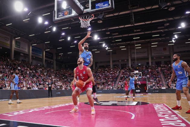 Melvin Jostmann Telekom Baskets Bonn vs. Veolia Towers Hamburg 1.Spieltag - Saison 2026 27