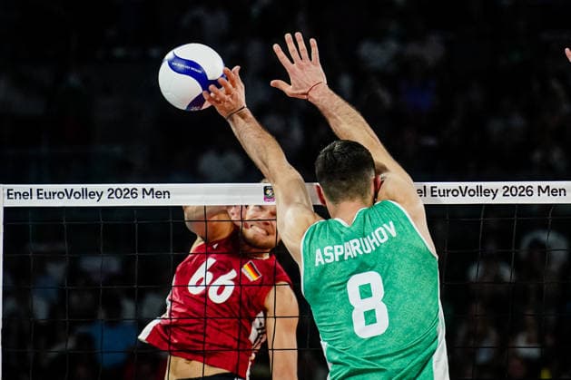 Volleyball - CEV EuroVolley 2026, Play Offs - 1 8-finals - Germany vs Bulgaria - 09.19.2026 SOFIA, BULGARIA - September 19th: Erik Rohrs, 66 of Germany during CEV EuroVolley 2026, Play Offs - 1 8-finals match between Germany vs Bulgaria at Arena 8888 in Sofia, Bulgaria, on September 19th, 2026 in Sofia, Bulgaria. Copyright: xYulianxTodorovx