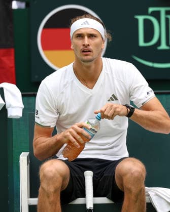 Alexander Zverev, Davis Cup Germany vs. Croatia, Heristo Arena, Halle Westf., Germany Tennis - Davis Cup 20026 - - Heristo Arena - Halle West - Northrhine Westphalia - Germany - 19 September 2026. Copyright: xJuergenxHasenkopfx