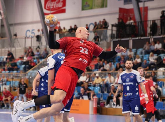 GER HBL2 Saison 2026 2027 VfL Potsdam vs EULEN Ludwigshafen, 19.09.26, MBS Arena, Potsdam Lars RÖLLER (Eulen Ludwigshafen 23)