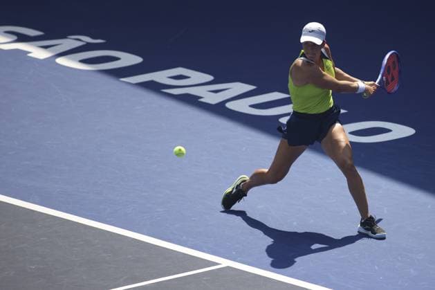 Sport Bilder des Tages RECORD DATE NOT STATED Kaitlin Quevedo defeats Anna Blinkova and advances to the SP Open final. Sao Paulo (SP), 09 19 2026 Tennis SP Open Spaniard Kaitlin Quevedo defeated Frenchwoman Anna Blinkova by 2 sets to 1, with partial scores of 6 4, 2 6 and 6 4, this Saturday (19), in the semifinals of the SP Open, at Villa-Lobos Park, in Sao Paulo.(Foto: Leco Viana Thenews2 imago images) SPO  Copyright: xLecoxVianax