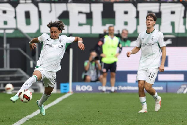 Wael Mohya (Borussia Moenchengladbach) in Aktion, am Ball, Einzelaktion waehrend des Spiels der 1. Bundesliga zwischen Borussia Moenchengladbach und 1. FSV Mainz 05, ista-Borussia-Park am 19. September 2026 in Moenchengladbach, Deutschland. (Foto von Oliver Kaelke DeFodi Images) +++ Wael Mohya (Borussia Moenchengladbach) controls the ball during the Bundesliga match between Borussia Moenchengladbach and 1. FSV Mainz 05 at ista-Borussia-Park on September 19, 2026 in Moenchengladbach, Germany. (Photo by Oliver Kaelke DeFodi Images) DFB DFL REGULATIONS PROHIBIT ANY USE OF PHOTOGRAPHS AS IMAGE SEQUENCES AND OR QUASI-VIDEO. (Photo by Oliver Kaelke DeFodi Images) -