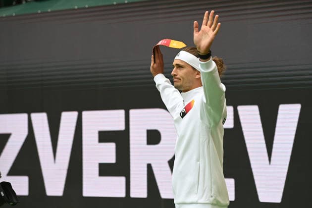 Alexander ZVEREV (GER) match1: Alexander ZVEREV (GER) - Matej DODIC (CRO) Deutschland (GER) - Kroatien (CRO) Tennis Davis Cup Qualifiers Round 2 am 19.09.2026 in der Heristo Arena Halle Westfalen, Deutschland. Â
