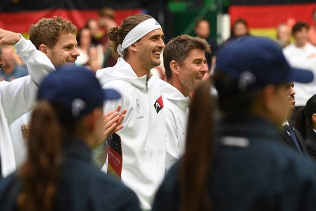 Alexander ZVEREV (GER) match1: Alexander ZVEREV (GER) - Matej DODIC (CRO) Deutschland (GER) - Kroatien (CRO) Tennis Davis Cup Qualifiers Round 2 am 19.09.2026 in der Heristo Arena Halle Westfalen, Deutschland. Â