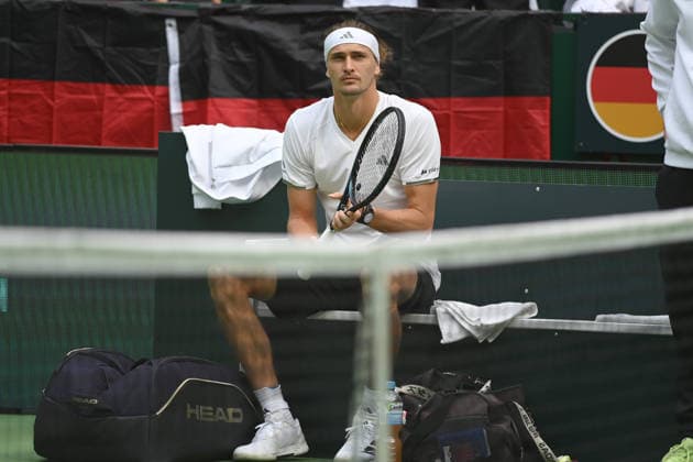 Alexander ZVEREV (GER) match1: Alexander ZVEREV (GER) - Matej DODIC (CRO) Deutschland (GER) - Kroatien (CRO) Tennis Davis Cup Qualifiers Round 2 am 19.09.2026 in der Heristo Arena Halle Westfalen, Deutschland. Â