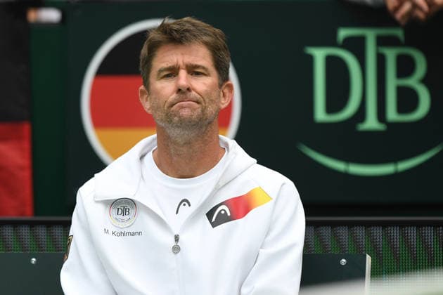 Michael KOHLMANN, Kapitaen (GER) match1: Alexander ZVEREV (GER) - Matej DODIC (CRO) Deutschland (GER) - Kroatien (CRO) Tennis Davis Cup Qualifiers Round 2 am 19.09.2026 in der Heristo Arena Halle Westfalen, Deutschland. Â