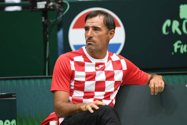 Ivan DODIC, Kapitaen (CRO) match1: Alexander ZVEREV (GER) - Matej DODIC (CRO) Deutschland (GER) - Kroatien (CRO) Tennis Davis Cup Qualifiers Round 2 am 19.09.2026 in der Heristo Arena Halle Westfalen, Deutschland. Â