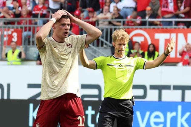 19.09.2026, xrekx, Fussball 2.Bundesliga, 1.FC Kaiserslautern - Eintracht Braunschweig v.l. Erencan YardÄ±mc (1.FC Kaiserslautern) Torchance (DFL DFB REGULATIONS PROHIBIT ANY USE OF PHOTOGRAPHS as IMAGE SEQUENCES and or QUASI-VIDEO) Kaiserslautern