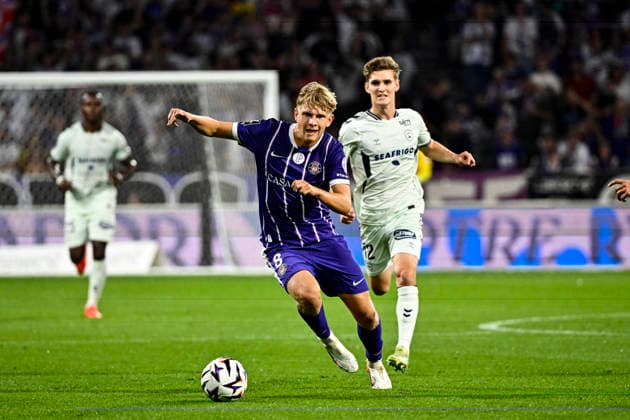 FOOTBALL : Toulouse vs Le Havre- 5eme Journee de Ligue 1 McDonald S - Toulouse - 19 09 2026 Thomas Jorgensen (tfc) Toulouse  Copyright: xThierryxBretonx