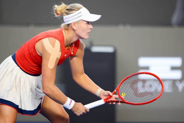 WTA, Tennis Damen GUADALAJARA OPEN 2026 WTA GUADALAJARA OPEN 2026 PEYTON STEARNS VS IVA JOVIC 19092026 GUADALAJARA, JALISCO. Action photo of Peyton Stearns of the United States, during the singles final match of the WTA Guadalajara Open 2026, held at the Centro Panamericano de Tenis of Guadalajara, Jalisco, Mexico. Foto de accion de Peyton Stearns de Estados Unidos, durante juego final de singles del WTA Guadalajara Open 2026 celebrado en el Centro Panamericano de Tenis de Guadalajara, Jalisco, Mexico. PHOTO BY IMAGENSHOP AGENCIA FOTOGRAFICA GUADALAJARA JALISCO MEXICO Copyright: xIMAGENSHOPxAGENCIAxFOTOGRAFICAx