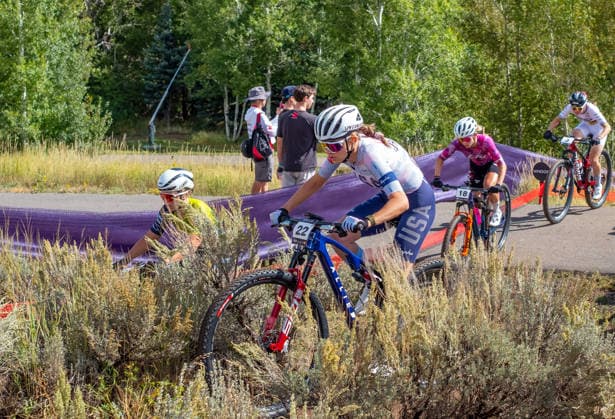 September 19, 2026: Elite mountain bike cycling action during the WOOP UCI World Series, Soldier Hollow Nordic Center, Midway, Utah. Larry Clouse CSM Images Midway United States - ZUMAc04_ 20260919_zma_c04_188 Copyright: xLarryxClouse Csmx