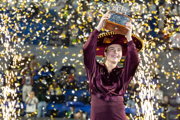 WTA, Tennis Damen GUADALAJARA OPEN 2026 WTA GUADALAJARA OPEN 2026 PEYTON STEARNS VS IVA JOVIC 19092026 GUADALAJARA, JALISCO. Action photo of Iva Jovic of the United States, champion of the singles tournament of the WTA Guadalajara Open 2026, held at the Centro Panamericano de Tenis of Guadalajara, Jalisco, Mexico. Foto de accion de Iva Jovic de Estados Unidos, campeona del torneo de singles del WTA Guadalajara Open 2026 celebrado en el Centro Panamericano de Tenis de Guadalajara, Jalisco, Mexico PHOTO BY IMAGENSHOP AGENCIA FOTOGRAFICA GUADALAJARA JALISCO MEXICO Copyright: xIMAGENSHOPxAGENCIAxFOTOGRAFICAx