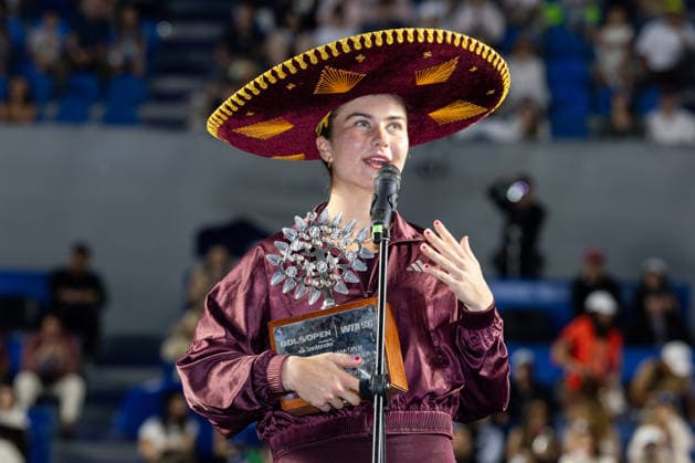 WTA, Tennis Damen GUADALAJARA OPEN 2026 WTA GUADALAJARA OPEN 2026 PEYTON STEARNS VS IVA JOVIC 19092026 GUADALAJARA, JALISCO. Action photo of Iva Jovic of the United States, champion of the singles tournament of the WTA Guadalajara Open 2026, held at the Centro Panamericano de Tenis of Guadalajara, Jalisco, Mexico. Foto de accion de Iva Jovic de Estados Unidos, campeona del torneo de singles del WTA Guadalajara Open 2026 celebrado en el Centro Panamericano de Tenis de Guadalajara, Jalisco, Mexico PHOTO BY IMAGENSHOP AGENCIA FOTOGRAFICA GUADALAJARA JALISCO MEXICO Copyright: xIMAGENSHOPxAGENCIAxFOTOGRAFICAx