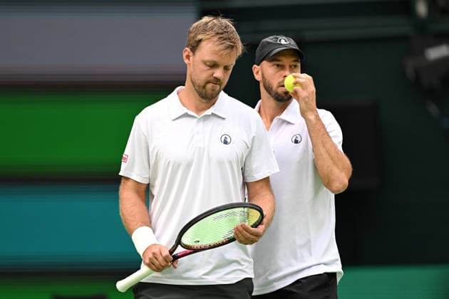 Kevin Krawietz GER Tim Pütz Puetz GER 20.09.2026 ¢ Tennis ¢ Davis Cup Qualifiers 2. Runde ¢ Deutschland vs Kroatien , heristo-arena, Halle (Westfalen), NRW Germany