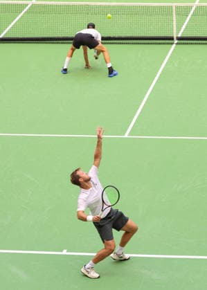 Team Germany, Kevin Krawietz, Tim Puetz, Herren Doppel, Men s Doubles, Davis Cup Germany vs. Croatia, Heristo Arena, Halle Westf., Germany Tennis - Davis Cup 20026 - - Heristo Arena - Halle West - Northrhine Westphalia - Germany - 20 September 2026. Copyright: xJuergenxHasenkopfx