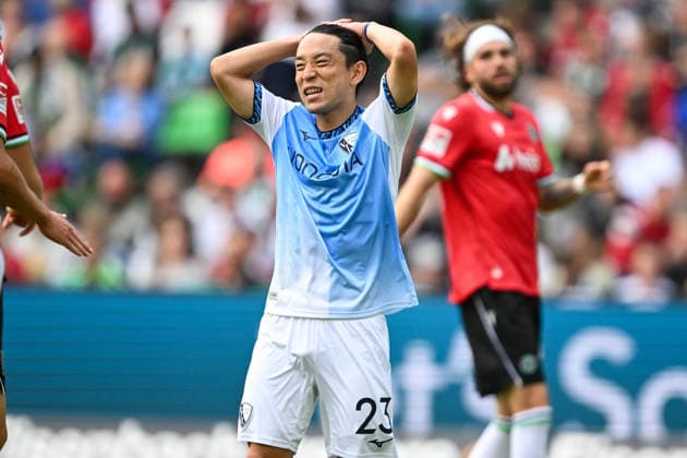 2. Bundesliga - Hannover 96 - VfL Bochum am 20.09.2026 in der HDI Arena in Hannover Koji Miyoshi (Bochum) unzufrieden, enttäuscht, enttaeuscht, niedergeschlagen.