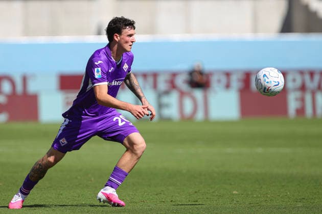 Alex Jimenez of Fiorentina AFC in action during the serie A match between ACF Fiorentina and SSC Napoli at Artemio Franchi Stadium in Firenze (Italy), September 20, 2026. massimilianoxcarnabuci