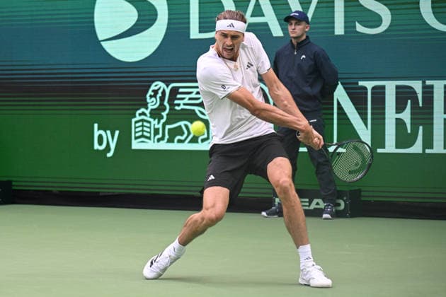 Alexander Zverev GER 20.09.2026 ¢ Tennis ¢ Davis Cup Qualifiers 2. Runde ¢ Deutschland vs Kroatien , heristo-arena, Halle (Westfalen), NRW Germany