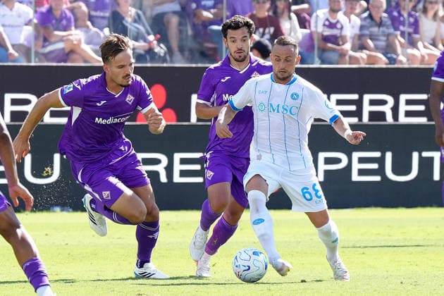 FLORENCE, ITALY, SEPTEMBER 20: Stanislav Lobotka of SSC Napoli during the Serie A match between ACF Fiorentina and SSC Napoli in Florence, Italy. Copyright: xFOTOAGENZIAx