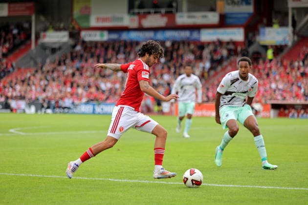 9 Lucas Copado (Energie Cottbus) Fussball 2. Bundesliga 2026 2027 FC Energie Cottbus - FC St. Pauli