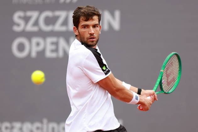 SZCZECIN, 20.09.2026 TURNIEJ TENISA ZIEMNEGO ATP, Tennis Herren CHALLENGER - ATP CHALLENGER INVEST IN SZCZECIN OPEN 2026 NZ NIKOLAS SANCHEZ IZQUIERDO FOT. KRZYSZTOF CICHOMSKI NEWSPIX.PL --- newspix.pl 