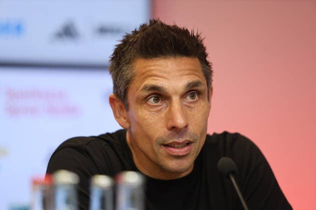 Trainer Marcel Rapp (St. Pauli) Fussball 2. Bundesliga 2026 2027 FC Energie Cottbus - FC St. Pauli