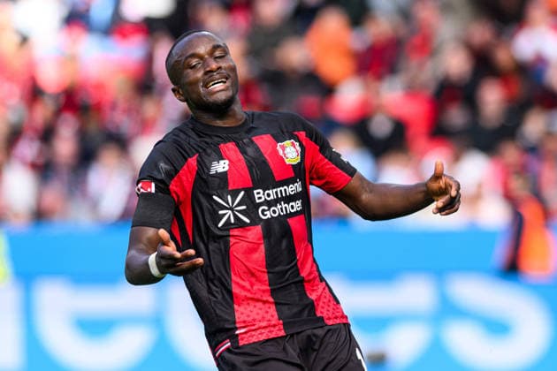 LEVERKUSEN, GERMANY - 20 SEPTEMBER, 2026: Moussa Diaby - The Bundesliga match Bayer 04 Leverkusen vs. RB Leipzig at BayArena.  Copyright: xVitaliixKliuievx