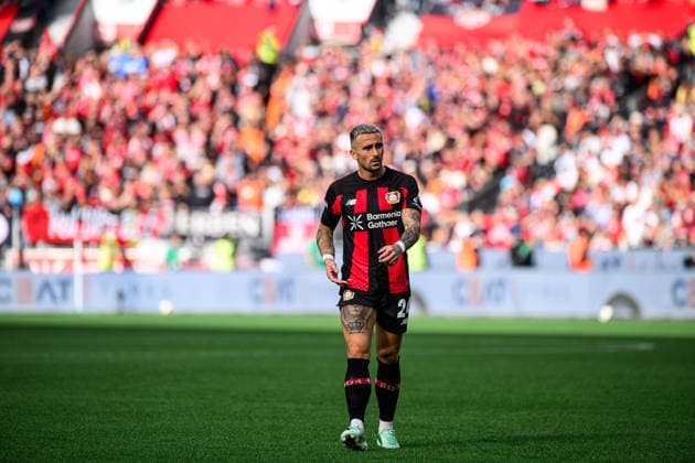 LEVERKUSEN, GERMANY - 20 SEPTEMBER, 2026: Aleix Garcia - The Bundesliga match Bayer 04 Leverkusen vs. RB Leipzig at BayArena.  Copyright: xVitaliixKliuievx