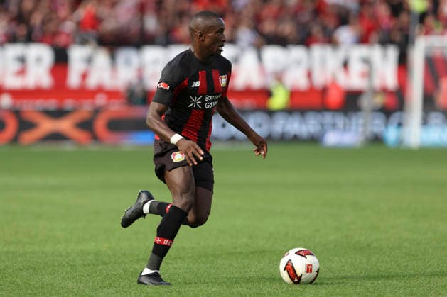 Moussa Diaby (Bayer 04 Leverkusen) in Aktion, am Ball, Einzelaktion waehrend des Spiels der 1. Bundesliga zwischen Bayer 04 Leverkusen und RB Leipzig, BayArena am 20. September 2026 in Leverkusen, Deutschland. (Foto von Oliver Kaelke DeFodi Images) +++ Moussa Diaby (Bayer 04 Leverkusen) controls the ball during the Bundesliga match between Bayer 04 Leverkusen and RB Leipzig at BayArena on September 20, 2026 in Leverkusen, Germany. (Photo by Oliver Kaelke DeFodi Images) DFB DFL REGULATIONS PROHIBIT ANY USE OF PHOTOGRAPHS AS IMAGE SEQUENCES AND OR QUASI-VIDEO. (Photo by Oliver Kaelke DeFodi Images) -