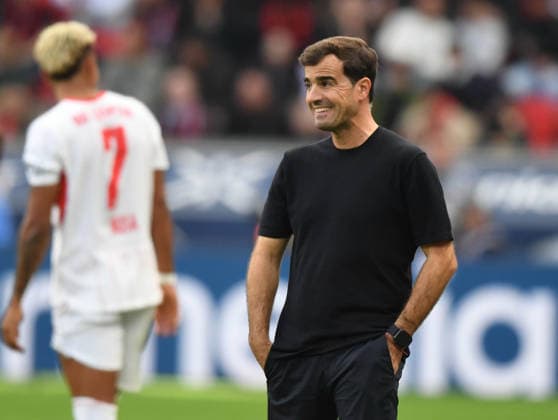 20.09.2026, xophax, Fussball 1.Bundesliga, Bayer 04 Leverkusen - RB Leipzig Trainer Carles Martinez ( Bayer 04 ) (DFL DFB REGULATIONS PROHIBIT ANY USE OF PHOTOGRAPHS as IMAGE SEQUENCES and or QUASI-VIDEO) Leverkusen
