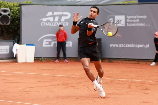 SZCZECIN, 20.09.2026 TURNIEJ TENISA ZIEMNEGO ATP, Tennis Herren CHALLENGER - ATP CHALLENGER INVEST IN SZCZECIN OPEN 2026 NZ THIAGO MONTEIRO FOT. KRZYSZTOF CICHOMSKI NEWSPIX.PL --- newspix.pl 
