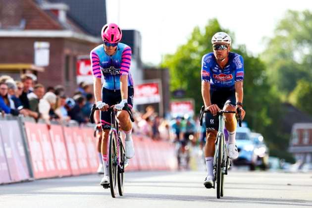 Gooikse Pijl 2026 Cycling Race GOOIK, BELGIUM - SEPTEMBER 20 : Rickaert Jonas (BEL) of Alpecin Premier Tech at the finish line pictured during the 23th edition of the Gooikse Pijl one day cycling road race for Men Elite of 199 km with start in Roosdaal and finish in Gooik on September 20, 2026 in Gooik, Belgium, 20 09 2026 Gooik Belgium  Copyright: xXpix