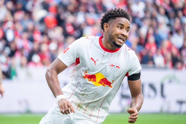 Deutschland: 1.Bundesliga 2026 2027, 4. Spieltag, Bayer 04 Leverkusen vs RB Leibzig, Samstag, 20.09.2026 BayArena-Stadion (Leverkusen-Nordrhein-Westfalen): Christopher Nkunku (RB Leibzig, 28) Gesichtsausdruck, Emotionen, Geste, Mimik Leverkusen BayArena-Stadion-Leverkusen Deutschland Copyright: xOrhanxHabashx