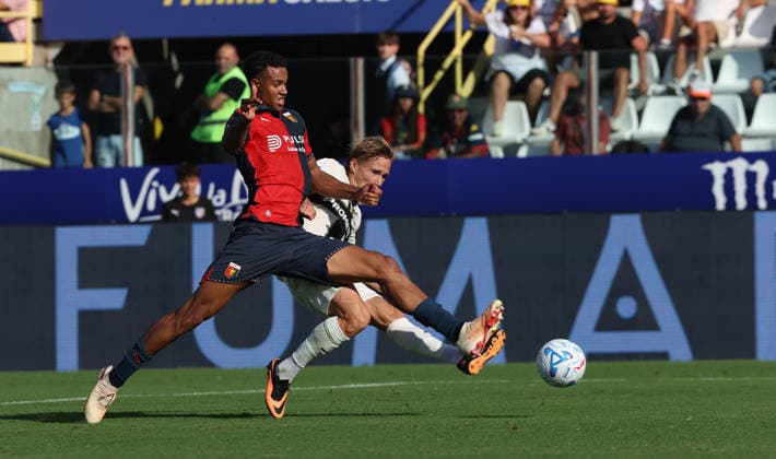 Parma™s Pontus Almqvist goal during the Serie A soccer match between Parma and Genoa at the Ennio Tardini Stadium in Parma, north west Italy - September 20, 2026. - Soccer  Copyright: xGiannixSantandrea LaPressex