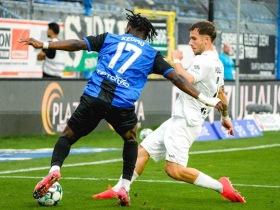 20.09.2026, xwppx, Fussball 3.Liga, SV Waldhof Mannheim - Preußen Münster v.l. Owono-Darnell Keumo (SV Waldhof Mannheim)