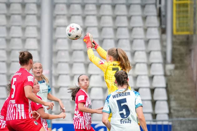 Fussball, Google Pixel Frauen-Bundesliga, 5. Spieltag, 2026 2027, SC Freiburg vs. Bayer 04 Leverkusen, 20.09.2026, Dreisamstadion, Freiburg, Anna Reimann (SC Freiburg, 38) Freiburg Dreisamstadion Baden-Württemberg Deutschland Copyright: xFINLEYxMÖRCHx