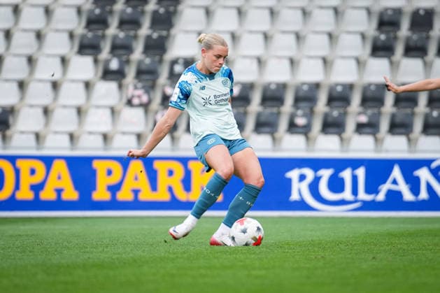 Fussball, Google Pixel Frauen-Bundesliga, 5. Spieltag, 2026 2027, SC Freiburg vs. Bayer 04 Leverkusen, 20.09.2026, Dreisamstadion, Freiburg, Cornelia Kramer (Bayer 04 Leverkusen, 07) Tor, Elfmeter, Freiburg Dreisamstadion Baden-Württemberg Deutschland Copyright: xFINLEYxMÖRCHx
