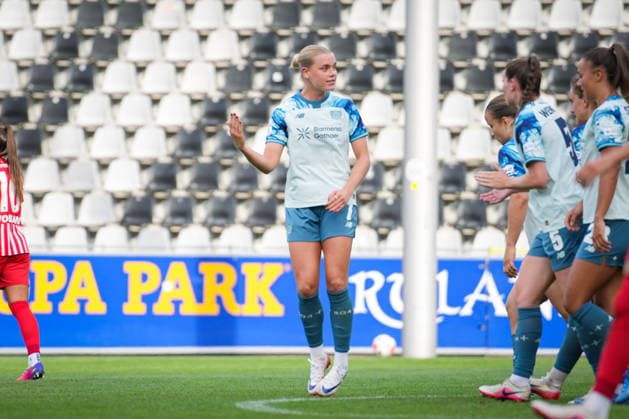 Fussball, Google Pixel Frauen-Bundesliga, 5. Spieltag, 2026 2027, SC Freiburg vs. Bayer 04 Leverkusen, 20.09.2026, Dreisamstadion, Freiburg, Cornelia Kramer (Bayer 04 Leverkusen, 07) Tor, Elfmeter, Freiburg Dreisamstadion Baden-Württemberg Deutschland Copyright: xFINLEYxMÖRCHx