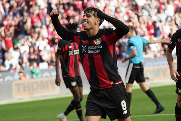 Leverkusen Fussball, 1.BL saison 2026 2027 Bayer 04 Leverkusen vs RB Leipzig, 20.09.2026, Bayarena Leverkusen Afonso Bastardo Moreira Bayer 04 Leverkusen Aktion, Einzelbild