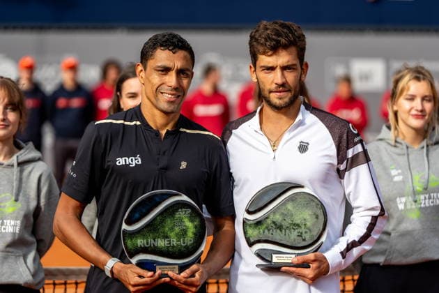 Szczecin 20.09.2026 Tenis Invest In Szczecin Open 2026 final --- Tennis Invest In Szczecin Open 2026 final: Nikolas Sanchez Izquierdo - Thiago Monteiro N Z Nikolas Sanchez Izquierdo Thiago Monteiro Fot. Marcin Jasinski Arena Akcji NEWSPIX.PL --- newspix.pl 