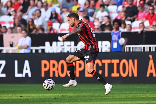 FOOTBALL : OGCN VS LOSC - Ligue 1 McDonald s - 20 09 2026 Jonathan Clauss (OGCN) - Ligue 1 McDonald™s match between OGC Nice and LOSC on September 20, 2026 at the Allianz Riviera Stadium in Nice. NiceFrance  Copyright: xWilliamxCannarellax