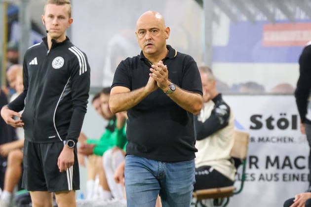 Rui Mota (Cheftrainer SV Waldhof Mannheim) Fussball: 3. Liga, 7. Spieltag, SV Waldhof Mannheim vs. SC Preußen Münster am 20.09.2026 in Mannheim (Carl-Benz-Stadion), Deutschland 2026 Franz Reindel Mannheim Carl-Benz-Stadion Deutschland Copyright: xFranzxReindelx