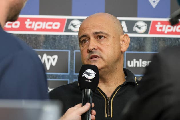 Rui Mota (Cheftrainer SV Waldhof Mannheim) Interview nach dem Spiel Fussball: 3. Liga, 7. Spieltag, SV Waldhof Mannheim vs. SC Preußen Münster am 20.09.2026 in Mannheim (Carl-Benz-Stadion), Deutschland 2026 Franz Reindel Mannheim Carl-Benz-Stadion Deutschland Copyright: xFranzxReindelx