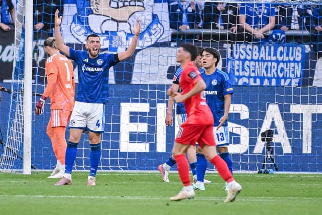 20.09.2026, Fussball, Saison 2026 2027, Bundesliga, FC Schalke 04 - SV Elversberg, Hasan Kurucay (FC Schalke 04) xRHR-FOTO YYx Copyright: KROEGER RHR-FOTOx RHR-FOTO YY